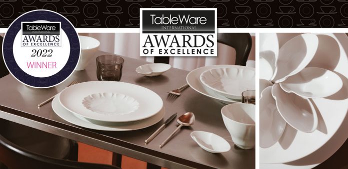Hering Berlin is the winner of the Fine Dinnerware category with EVOLUTION