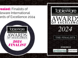 Tableware Awards of Excellence 2024 Finalists announced.