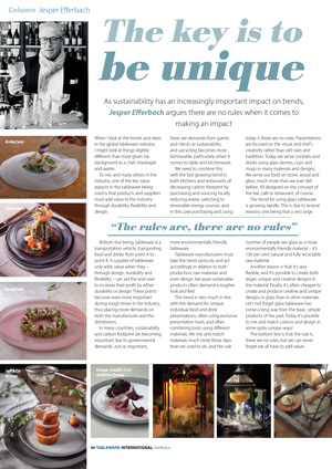 Tableware HoReCa October/November 2024