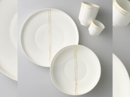 Dibbern has taken its Juno décor from designer Bodo Sperlein and elevated it. Ombra combines understated elegance with artistic expression. Soft, fluid, hand-drawn lines flow harmoniously around each fine bone china piece, adding a unique sense of refinement.