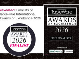 Finalists in Tableware International Awards of Excellence 2026 announced Tableware International Awards of Excellence 2026 Finalists
