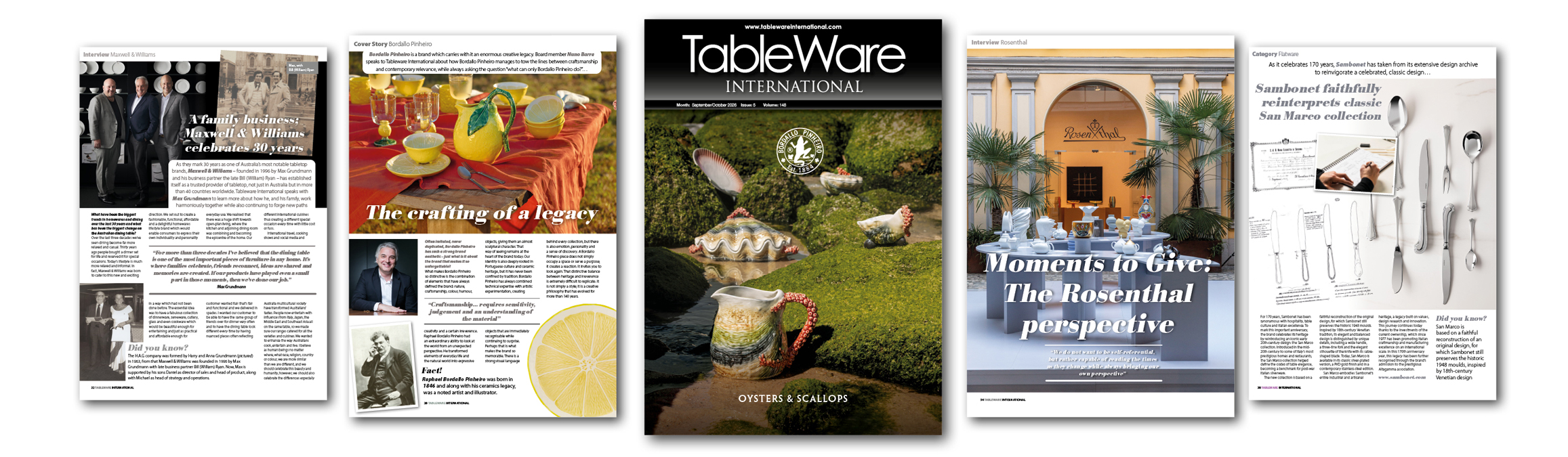 Tableware International September/October 2026 online now